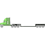 Double Drop 7 Axle Trailer Dimensions