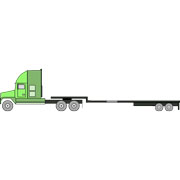 Step Deck Stretch Trailer 5 Axle